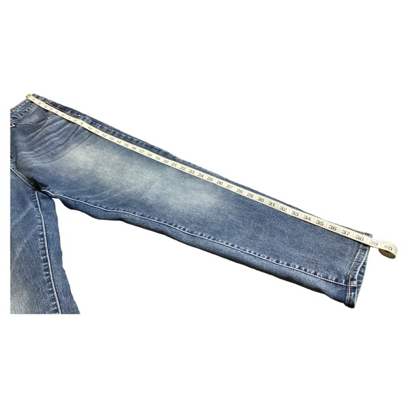 Time and True Women’s High Rise 5 Pockets Distressed Blue Skinny Jeans Size 18 - Picture 7 of 14
